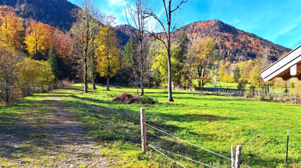 herbstliche Landschaft vorm Brauneck 