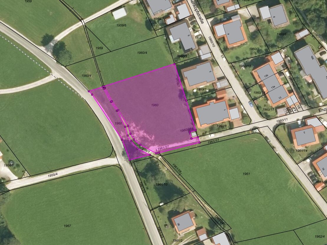 Gemeinde Lenggries, Luftbild Enzianstraße - Modell für Einheimische Luftbild Enzianstraße - Modell für Einheimische